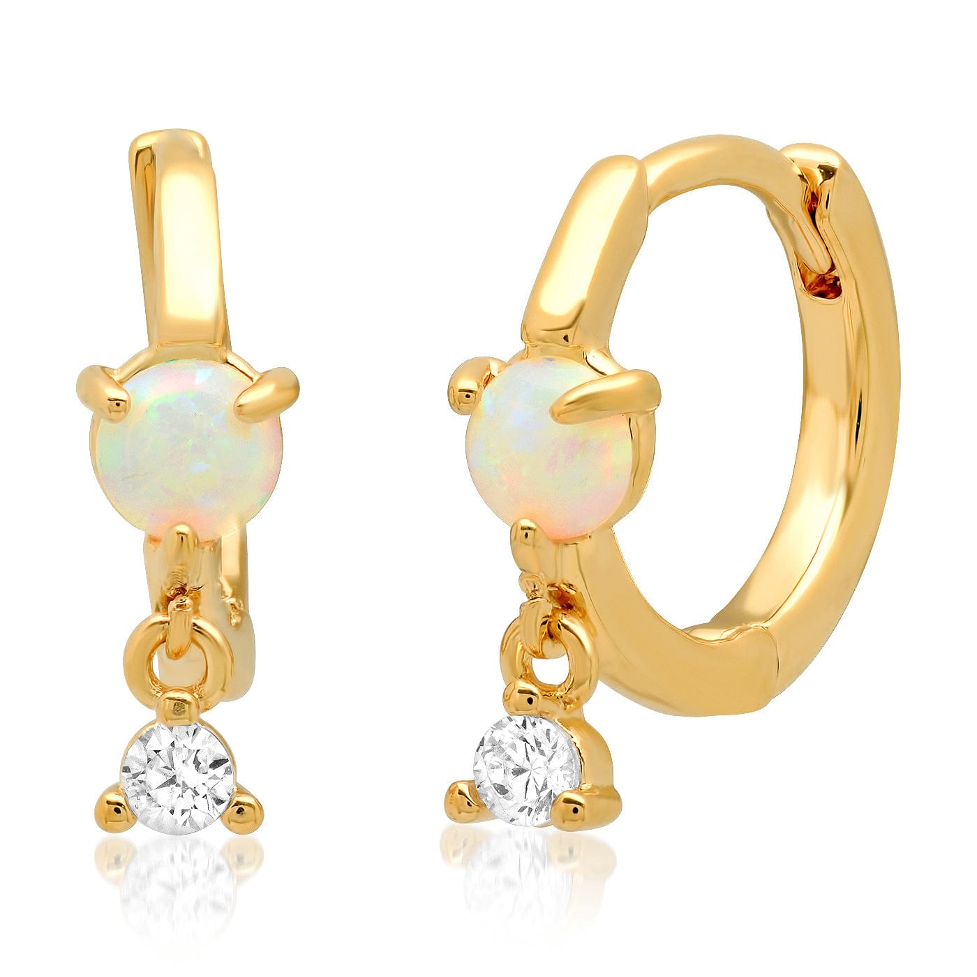 TAI JEWELRY Earrings Odette Huggie Hoops