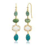 TAI JEWELRY | Organic Stone Drop Earrings | Earrings |