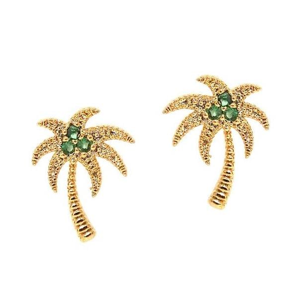 TAI JEWELRY | Palm Tree Studs | Earrings |