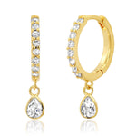 TAI JEWELRY Earrings Patrizia Huggie Hoops