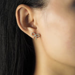 TAI JEWELRY | Pave CZ Bows | Earrings |