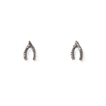 TAI JEWELRY | Pave Mini Wishbone Earrings | Earrings |