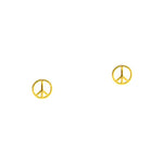 TAI JEWELRY | Peace Sign Studs | Earrings |