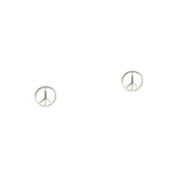 TAI JEWELRY | Peace Sign Studs | Earrings |