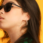 TAI JEWELRY | Pearl Station Threader Earrings | Earrings |