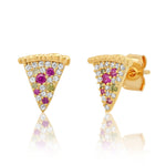 TAI JEWELRY | Pizza Slice Studs | Earrings |