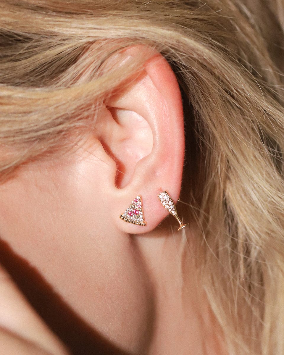 TAI JEWELRY | Pizza Slice Studs | Earrings |