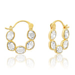 TAI JEWELRY | Puddle Huggie Hoops | Earrings |