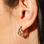 TAI JEWELRY | Puddle Huggie Hoops | Earrings |