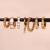 TAI JEWELRY | Pyramid Huggies | Earrings |