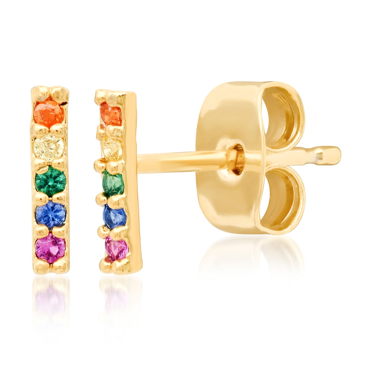 TAI JEWELRY | Rainbow Stick Studs | Earrings |