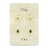 TAI JEWELRY | Rose Quartz Birthstone Earring Set | Earrings |