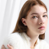 TAI JEWELRY | Rough Cut Rock Crystal Starburst Studs | Earrings |
