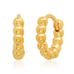 TAI JEWELRY | Small Gold Ball Huggie Earrings | Earrings |