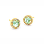 TAI JEWELRY | Small Pavé Glass Earrings | Earrings |