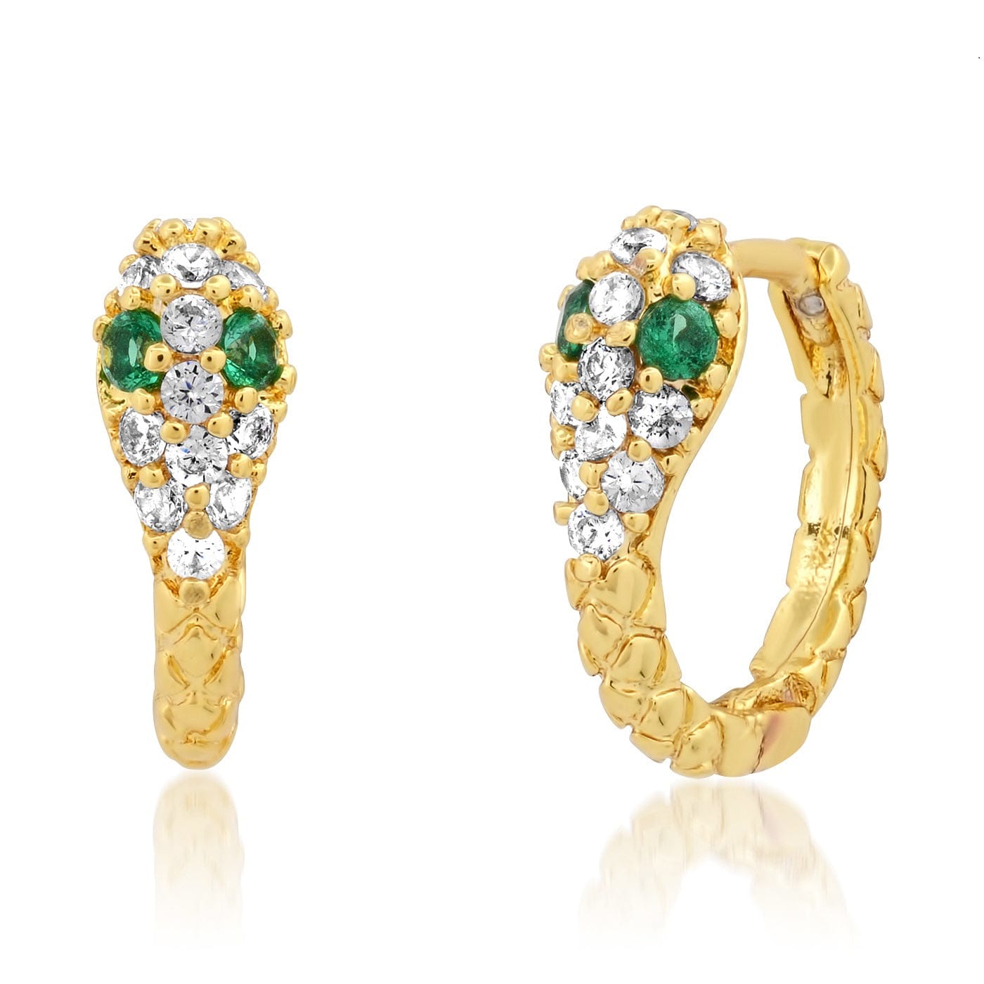 TAI JEWELRY | Snake Huggies | Earrings |