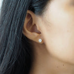 TAI JEWELRY | Solitaire Cz Stud | Earrings |