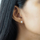 TAI JEWELRY | Solitaire Cz Stud | Earrings |