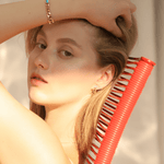 TAI JEWELRY Earrings Split High Low Hoop with CZ