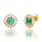 TAI JEWELRY | Starburst Baguette Studs | Earrings |