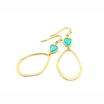TAI JEWELRY Earrings TURQUOISE Stone Drop Earrings