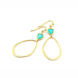 TAI JEWELRY Earrings TURQUOISE Stone Drop Earrings