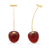 TAI JEWELRY Earrings Ripe Berry Sweet Cherry Drop Earrings