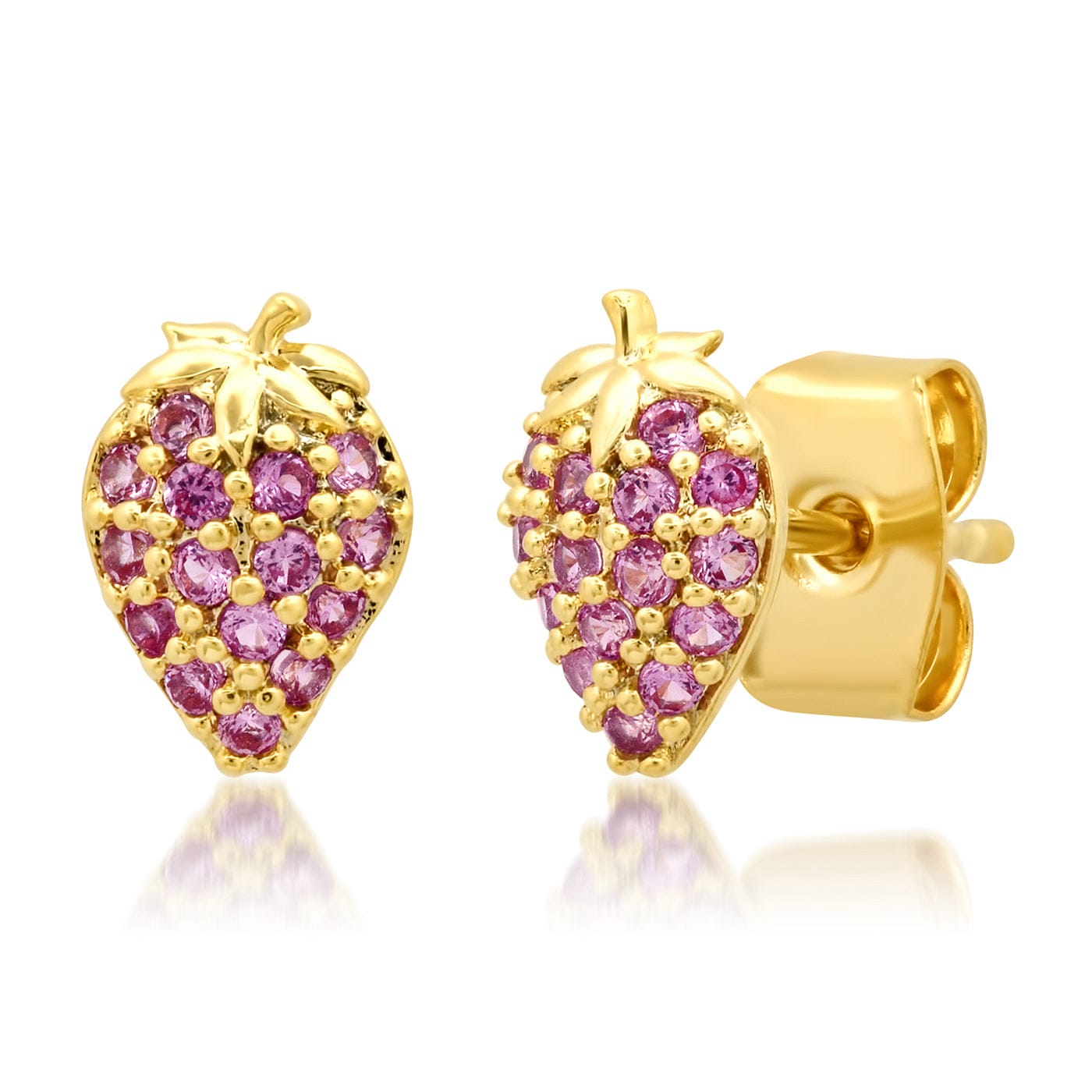 TAI JEWELRY Earrings Sweet Strawberry Studs