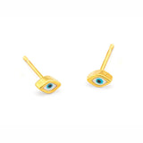 TAI JEWELRY | Tear Eye Enamel Stud | Earrings |