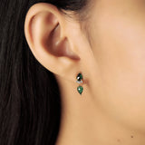 TAI JEWELRY Earrings Teardrop Ear Jacket