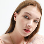 TAI JEWELRY Earrings Teardrop Studs With CZ Accents