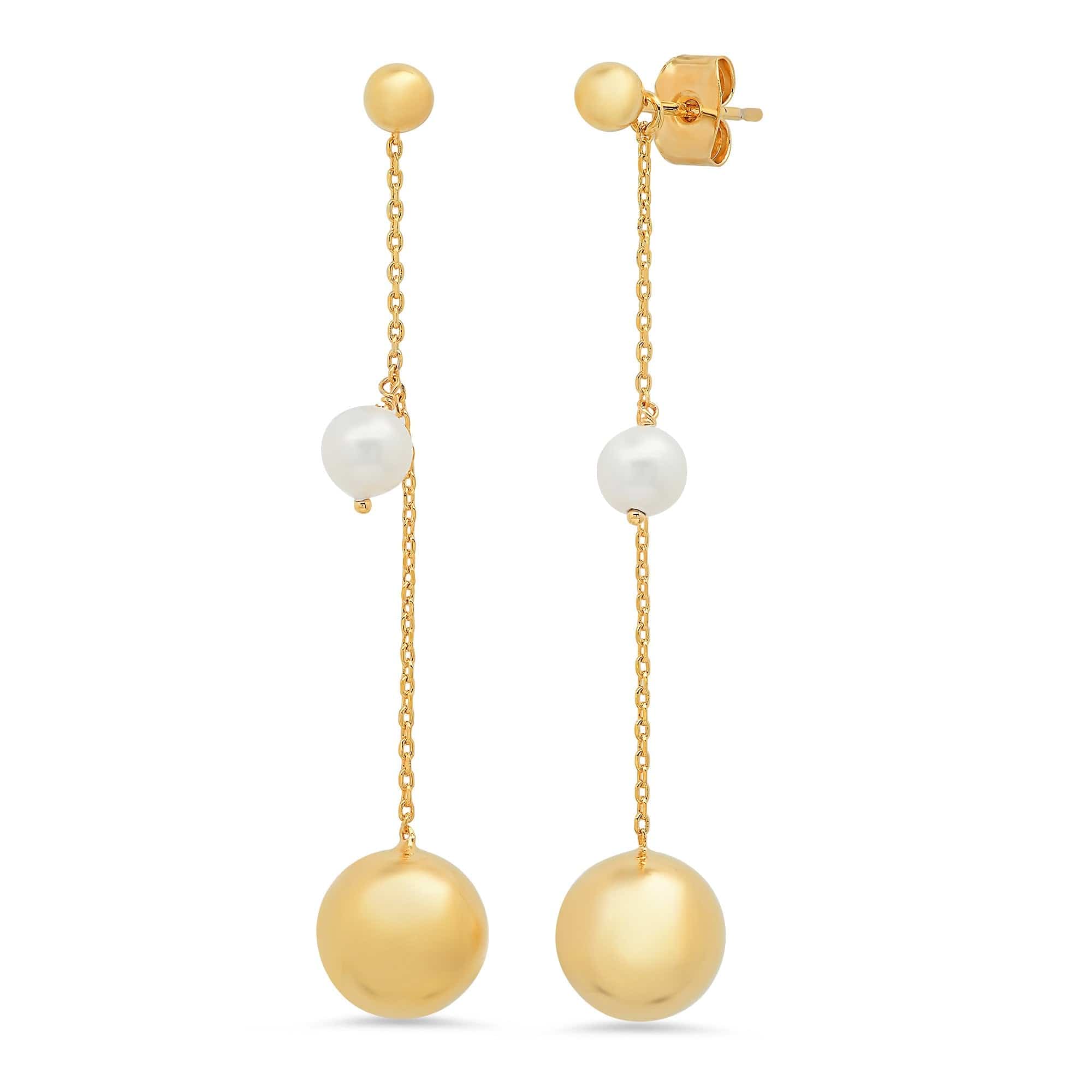 TAI JEWELRY | Transform Pearl Drop Earring | Earrings |