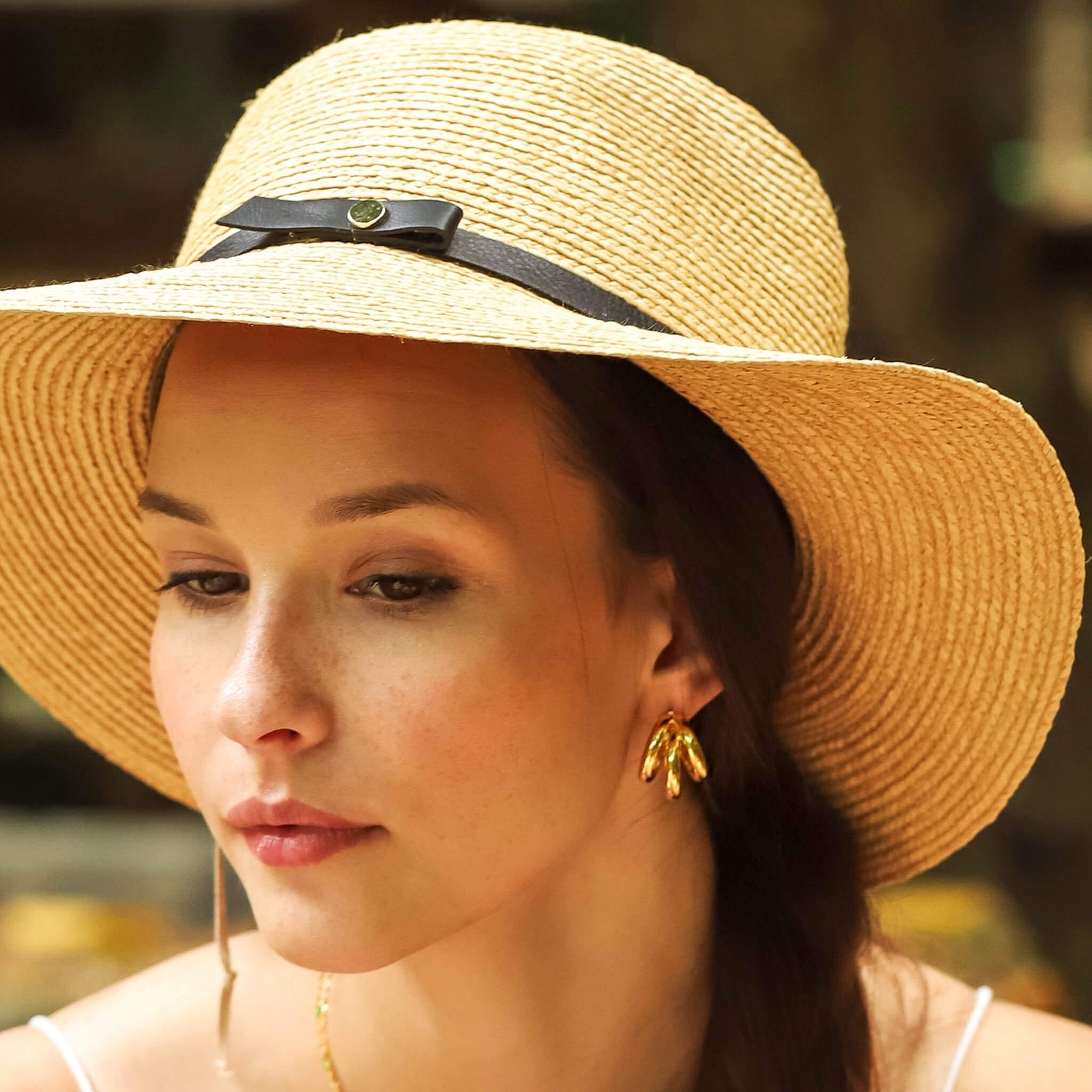 TAI JEWELRY | Triple Row Tubular Gold Hoop | Earrings |