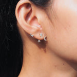 TAI JEWELRY Earrings Twinkling Stars Climbing Ear Jacket