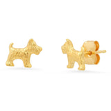 TAI JEWELRY Earrings Westie Dog Studs