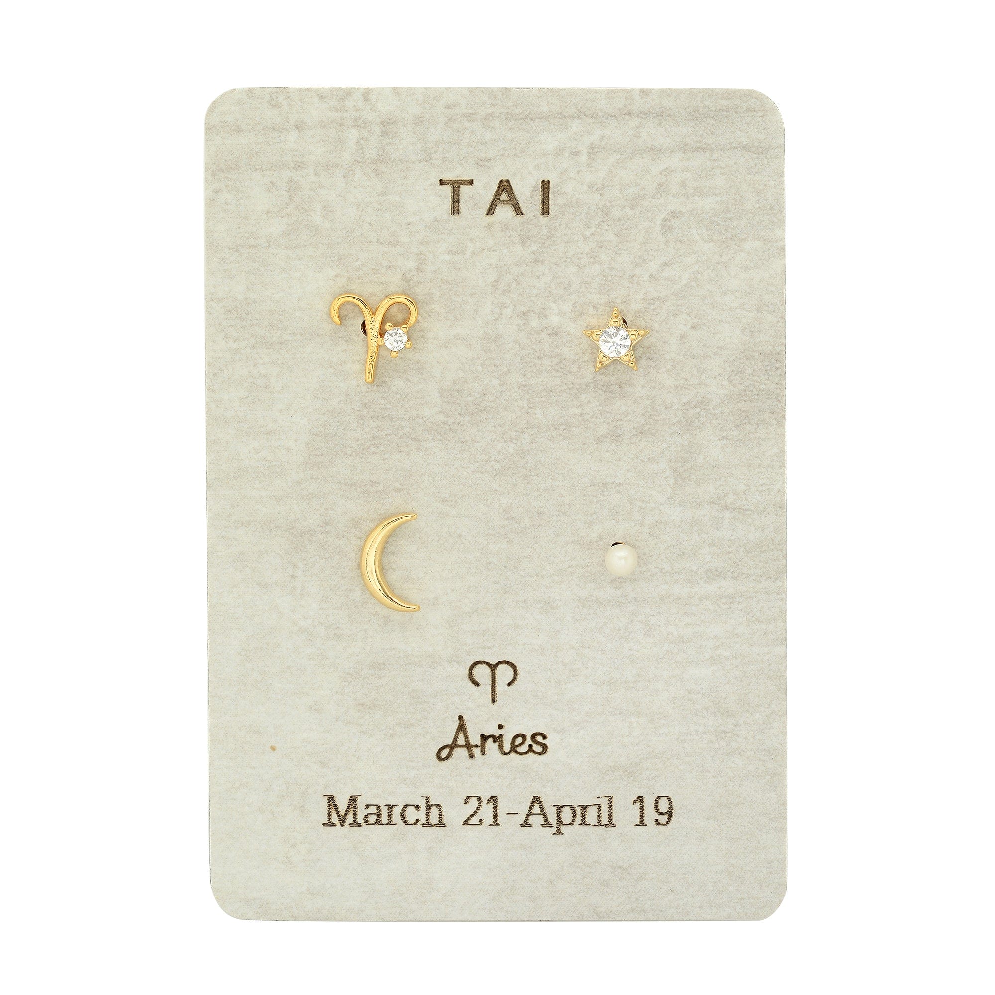 TAI JEWELRY | Zodiac Celestial Stud Pack | Earrings |
