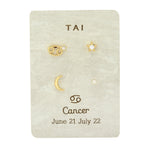 TAI JEWELRY | Zodiac Celestial Stud Pack | Earrings |
