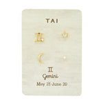TAI JEWELRY | Zodiac Celestial Stud Pack | Earrings |