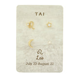 TAI JEWELRY | Zodiac Celestial Stud Pack | Earrings |