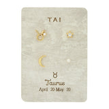 TAI JEWELRY | Zodiac Celestial Stud Pack | Earrings |