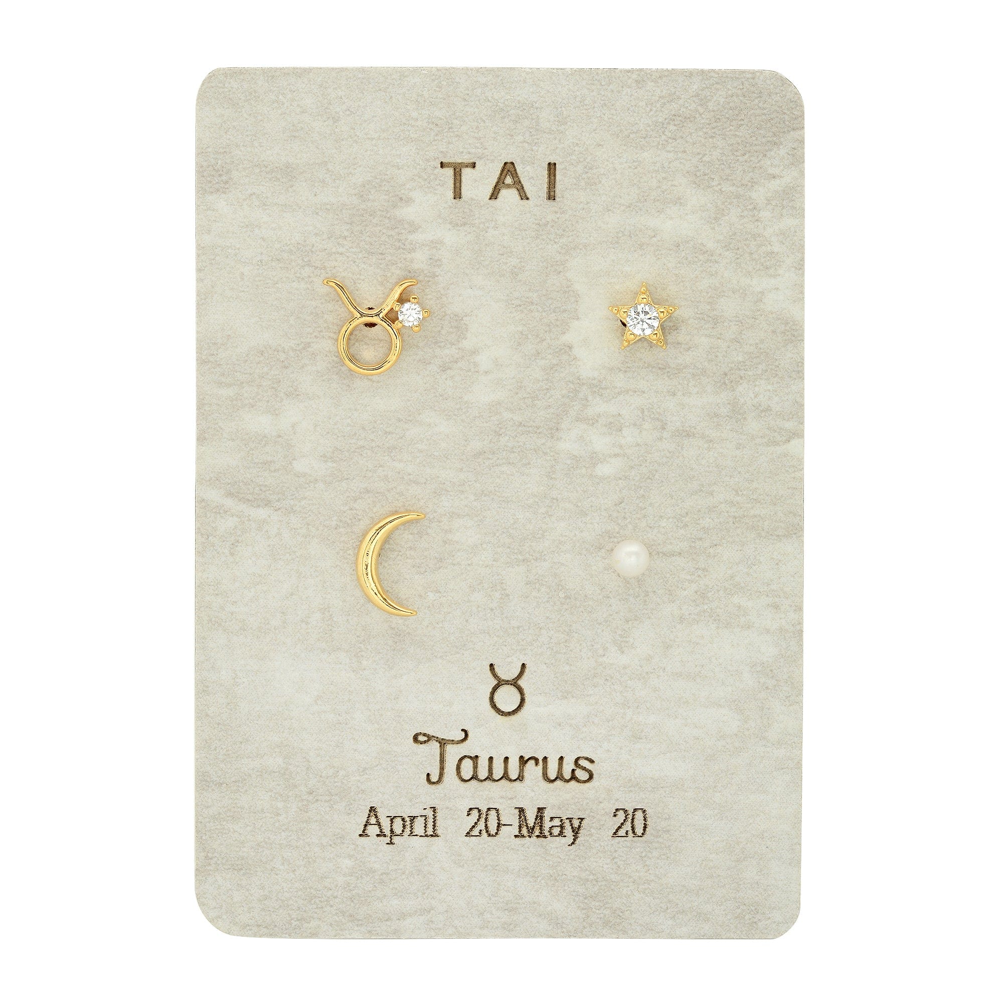 TAI JEWELRY | Zodiac Celestial Stud Pack | Earrings |