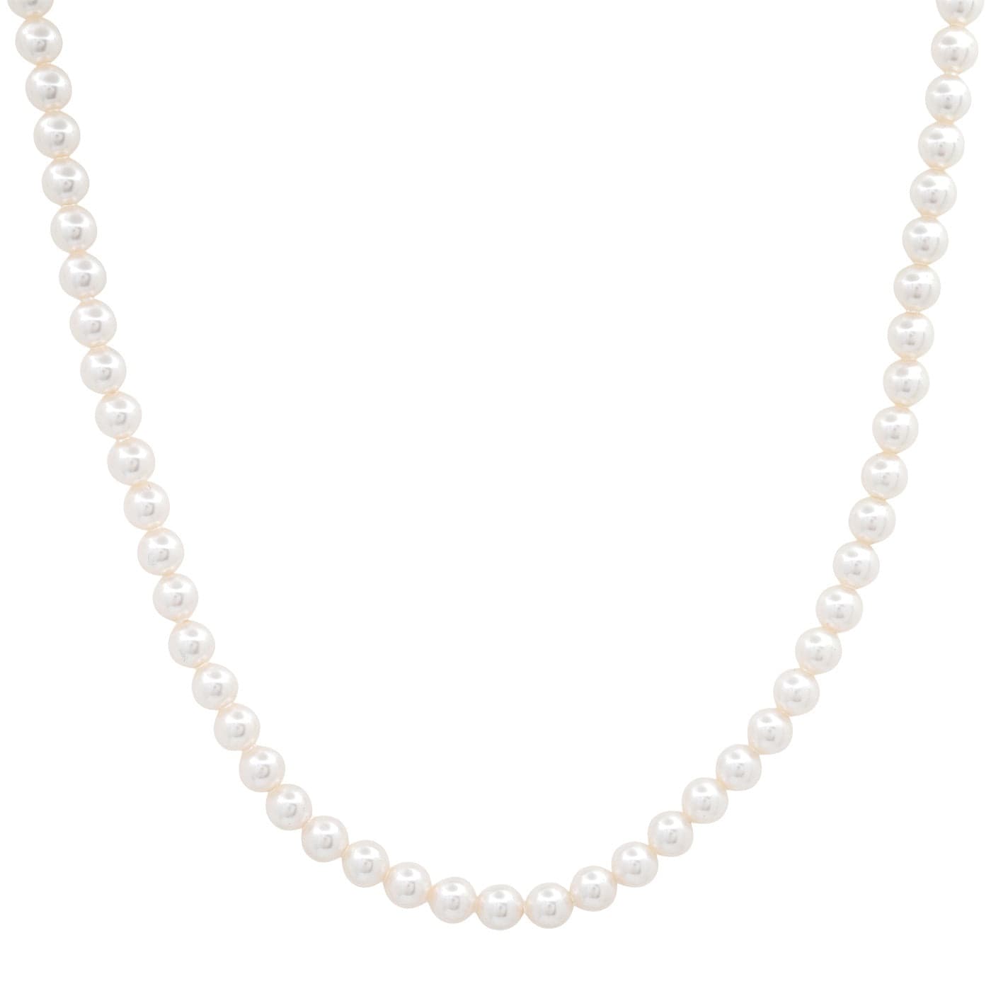 TAI JEWELRY Necklace 4MM Swarovski Pearl Necklace