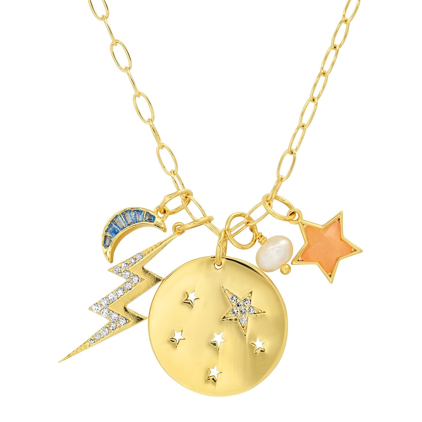 TAI JEWELRY Celestial Charm Necklace