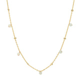TAI JEWELRY Necklace Chain Necklace With Bead Accents