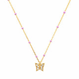 TAI JEWELRY | Charmful Enamel Pendant Necklace | Necklace |