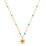 TAI JEWELRY | Charmful Enamel Pendant Necklace | Necklace |