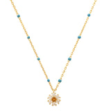 TAI JEWELRY | Charmful Enamel Pendant Necklace | Necklace |