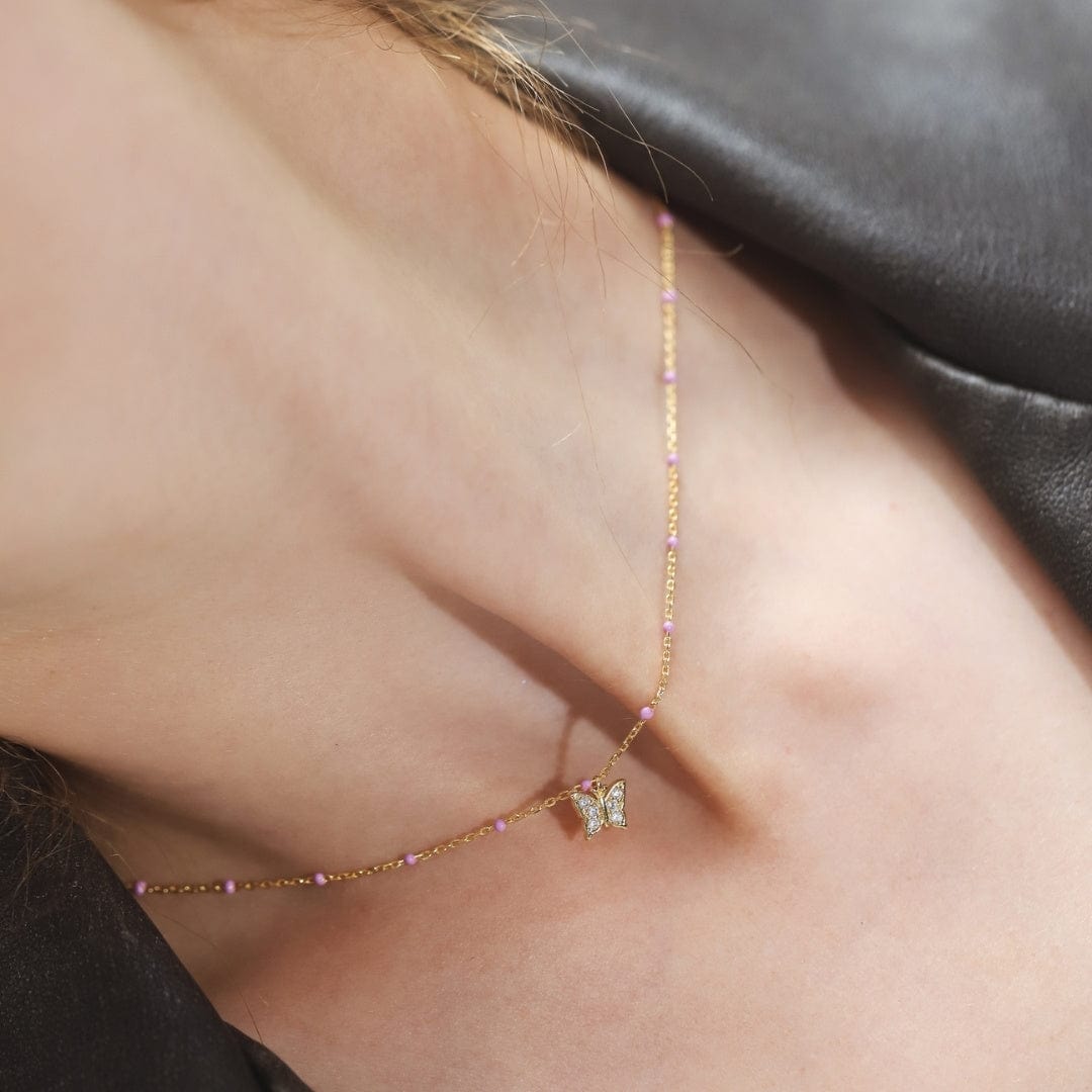TAI JEWELRY | Charmful Enamel Pendant Necklace | Necklace |
