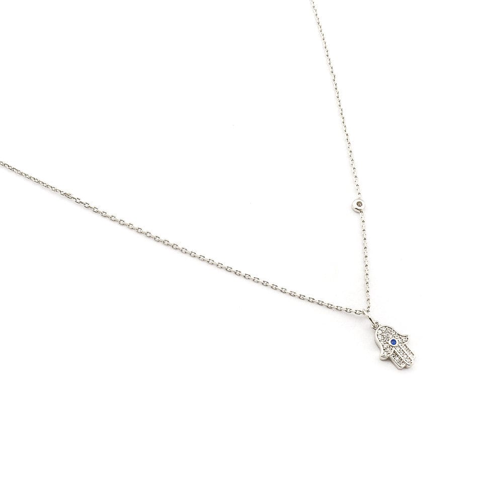 TAI JEWELRY | Cz Hamsa Pendant Necklace | Necklace |