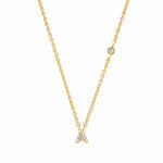 TAI JEWELRY | CZ Initial Necklace | Necklace |
